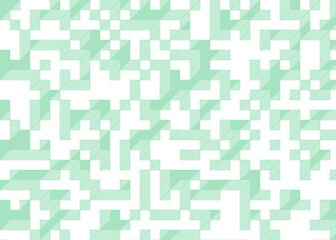 Implementation of Edward Zajec’s “Il Cubo” from 1971. Essentially a Truchet tile set of 8 tiles and rules for placement art illustration