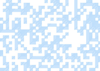 Implementation of Edward Zajec’s “Il Cubo” from 1971. Essentially a Truchet tile set of 8 tiles and rules for placement art illustration