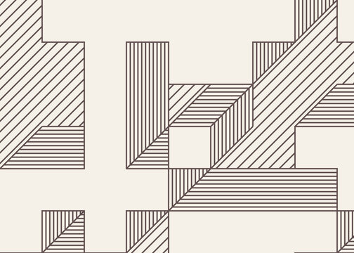 Implementation of Edward Zajec&rsquo;s &ldquo;Il Cubo&rdquo; from 1971. Essentially a Truchet tile set of 8 tiles and rules for placement art illustration