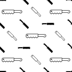 Knife Icon Seamless Pattern M_2205003