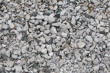 Crushed  stone texured or background.