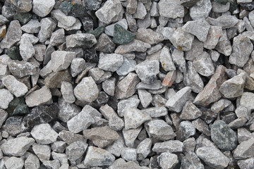 Crushed  stone texured or background.