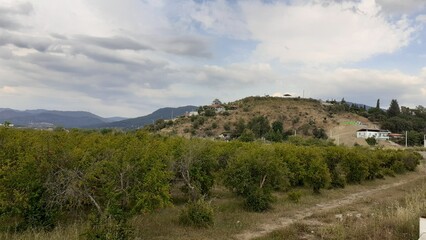 Naklejka premium view from the top of the mountain dalaman