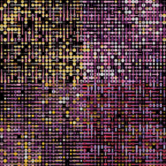 Noise Art Aesthetics Abstract Vector Graphics Made Made With Generative Art Approach Using Geometric Elements