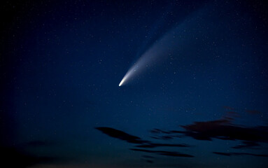 Comet Neowise C2020 F3 (NEOWISE) taken over Ottawa, Canada July 14, 2020