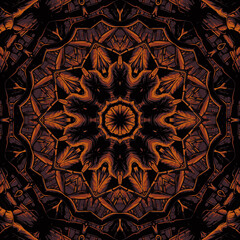 Mandala decoration isolated design element