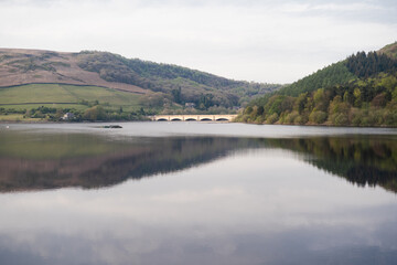 Fototapeta na wymiar Lady Bower Reservoir, Peak District National Park, England, UK