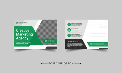 Corporate Professional Business Postcard Design, Corporate postcard template design. Event Card Design, Direct Mail EDDM Template, Invitation Design, Print Ready Corporate Professional Business