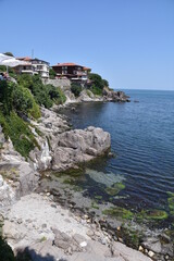 Fototapeta na wymiar Bulgaria, Sozopol, kurort nad Morzem Czarnym, wakacje