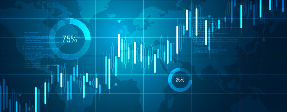 Sfondo, Andamento, Grafico, Economia, Finanza