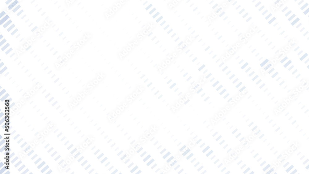 Poster simple tech background with slanted gray dotted stripes