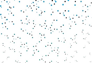 Light Blue, Green vector layout with circles, lines, rectangles.