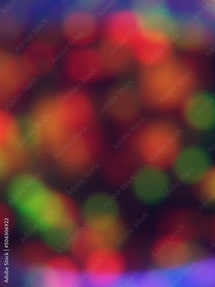 Aufkleber Colored particles abstract background. Beautiful design template. 3d rendering digital illustration
