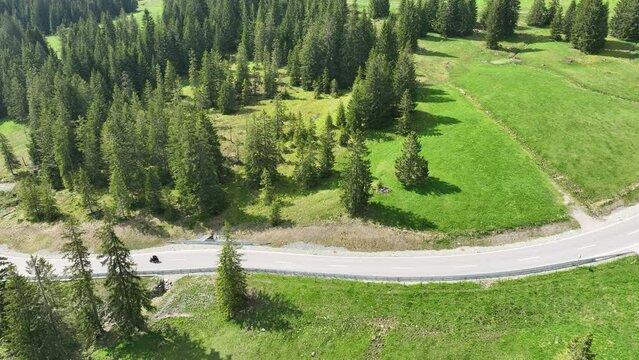 Video mit einer Drohne vom Riedbergpass in den Allg&auml;uer Alpen