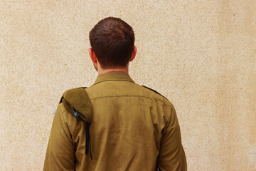 Israeli Soldier, Patriot of Israel. Photo for, Memorial Day, Holocaust Remembrance Day, Israel...