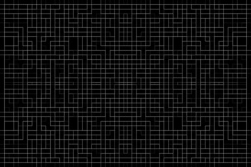 Abstract background. Monochrome texture. Black and white lines on background.
