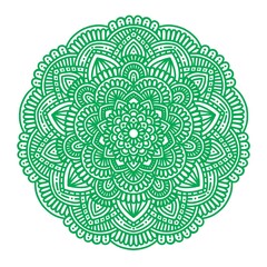 MANDALA VERDE AQUA
