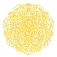 MANDALA SOL AMARILLO