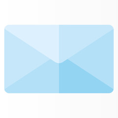 blue envelope mail