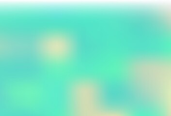 Light Green vector blurred background.