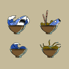 vintage design collection vector illustration made for branding needs and so on
