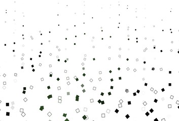 Light Green vector cover with polygonal style.