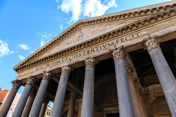 Rome, Italy at the Arch of Constantine and the Colosseum, Forum Romanum, Vatican