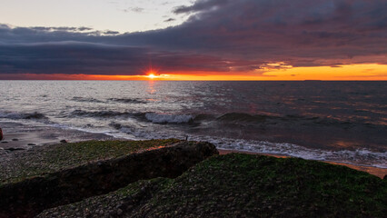 Fototapeta premium Whidbey Island Sunset, Washington, USA