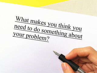 Questions about motivational interview