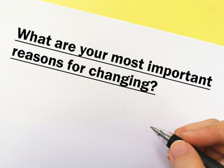 Questions about motivational interview