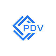 PDV technology letter logo design on white  
 background. PDV creative initials technology letter logo concept. PDV technology letter design.
