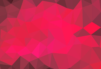 dark red Color polygon background or frame. Abstract Rectangle Geometrical Background. Geometric design for business presentations or web