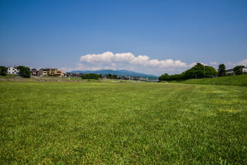 金沢の犀川の風景　【石川県風景】