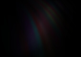 Dark Silver, Gray vector background with lava shapes.