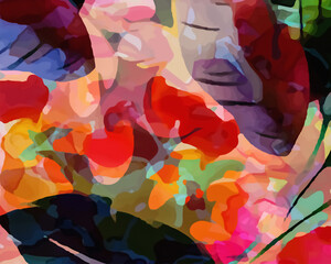 Abstract Botanical Art