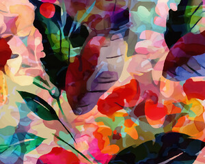 Abstract Botanical Art