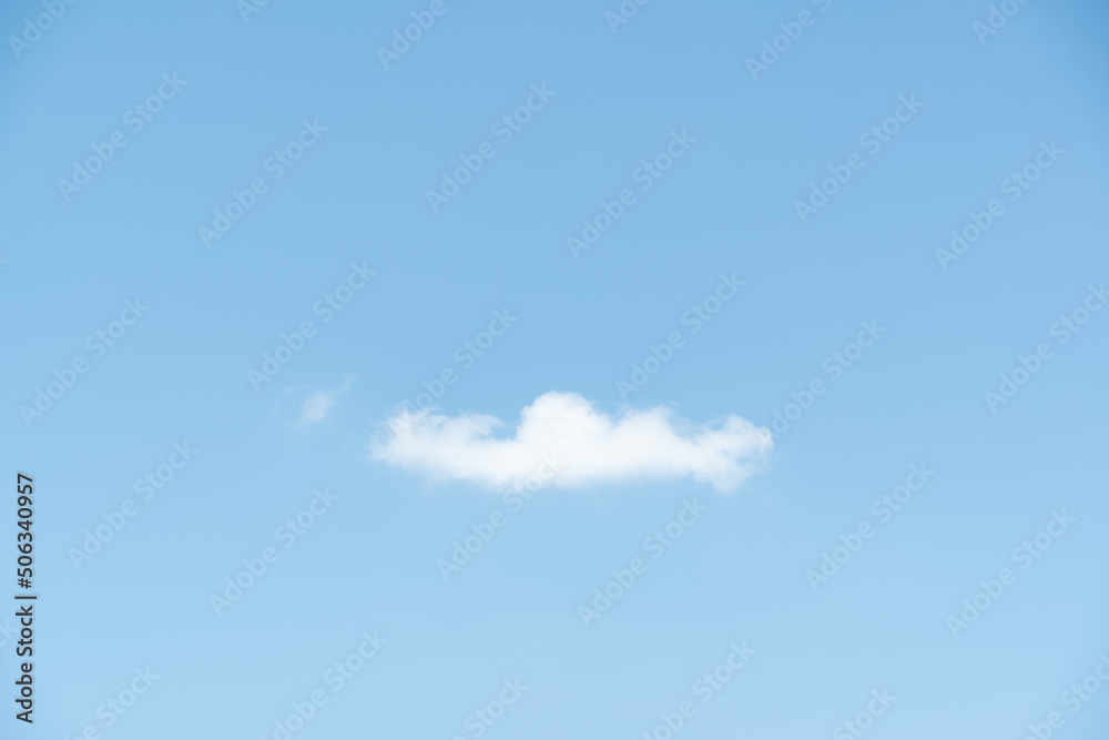 Canvas Prints many small clouds in blue sky.summer cloudy.white clouds floating in the sky
