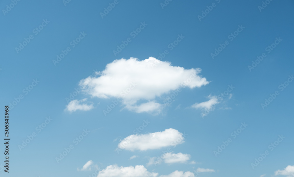 Canvas Prints many small clouds in blue sky.summer cloudy.white clouds floating in the sky