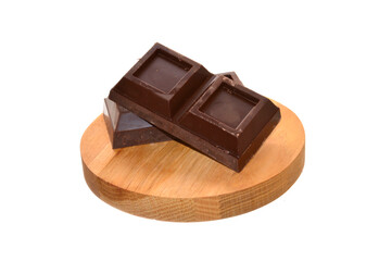 chocolate isolated on white background