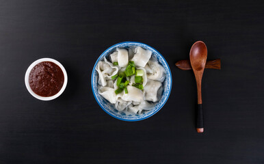 Wonton is a traditional Chinese snack