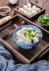 Wonton is a traditional Chinese snack