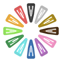 Obraz premium パッチン留めのイラスト