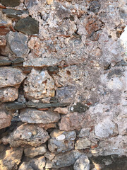 Marmaris, Muğla, Turkey. Cleopatra Island. Ancient city of Kedrai ruins