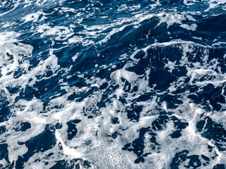Background shot of aqua sea water surface
