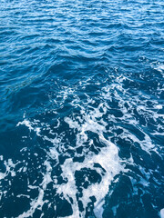 Background shot of aqua sea water surface