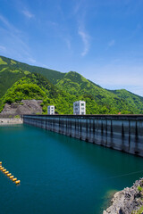 水道専用ダムで日本一を誇る小河内ダム
