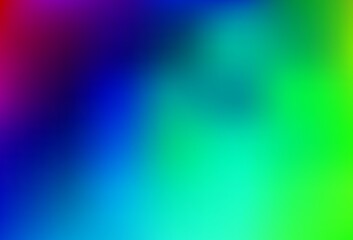 Light Multicolor, Rainbow vector blurred bright template.