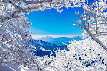 설경(덕유산설경)