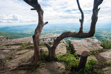 Pha Pho Mueang Mountain Ranges, is National Park in Chaiyaphum Province, Thailand