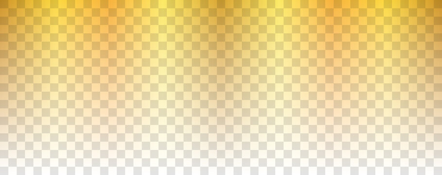 vector gold colored gradient background on transparent background	